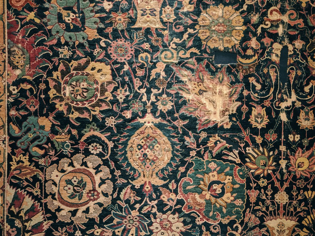 Exquisite carpet patterns and artisan dyes